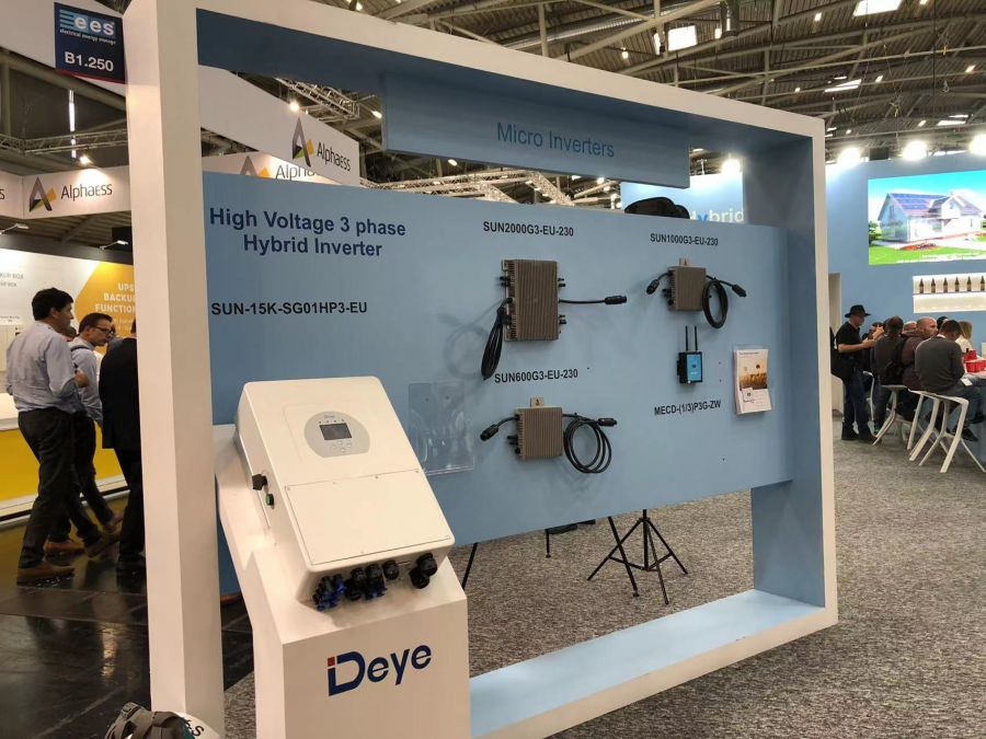 德业携储能逆变器新品亮相Intersolar，家庭储能电池引欧洲瞩目